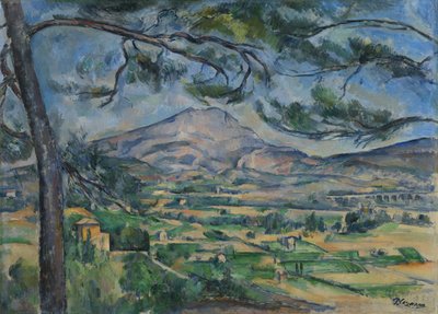 Montagne Sainte-Victoire, c.1887 by Paul Cézanne